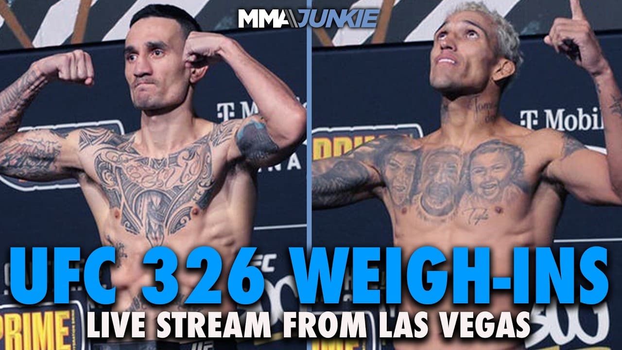 🔴 UFC 326: Holloway vs. Oliveira 2 official weigh-ins