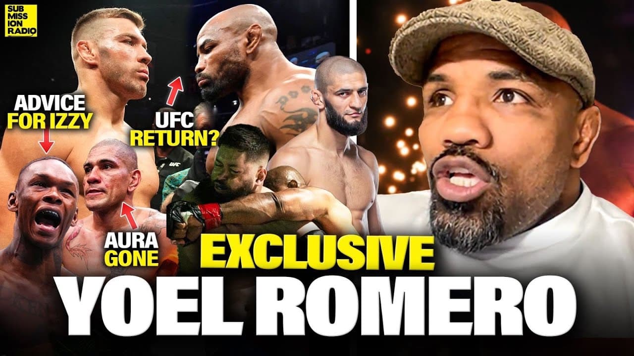 Exclusive: Yoel Romero Likes DDP Fight, UFC Return? Advice to Israel, Pereira Loss? Mousasi in GFL!