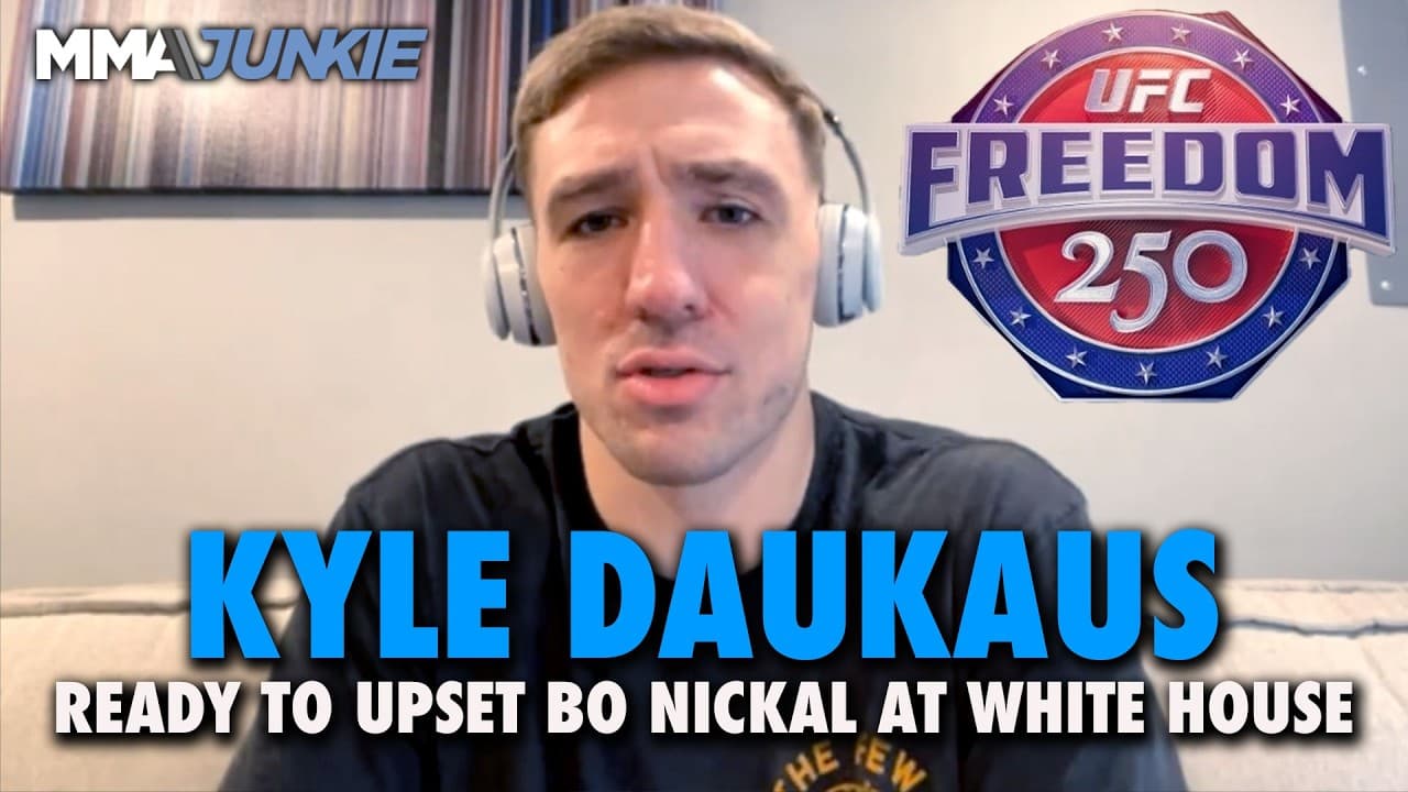 Kyle Daukaus responds to criticism of Bo Nickal fight at UFC White House | UFC Freedom 250