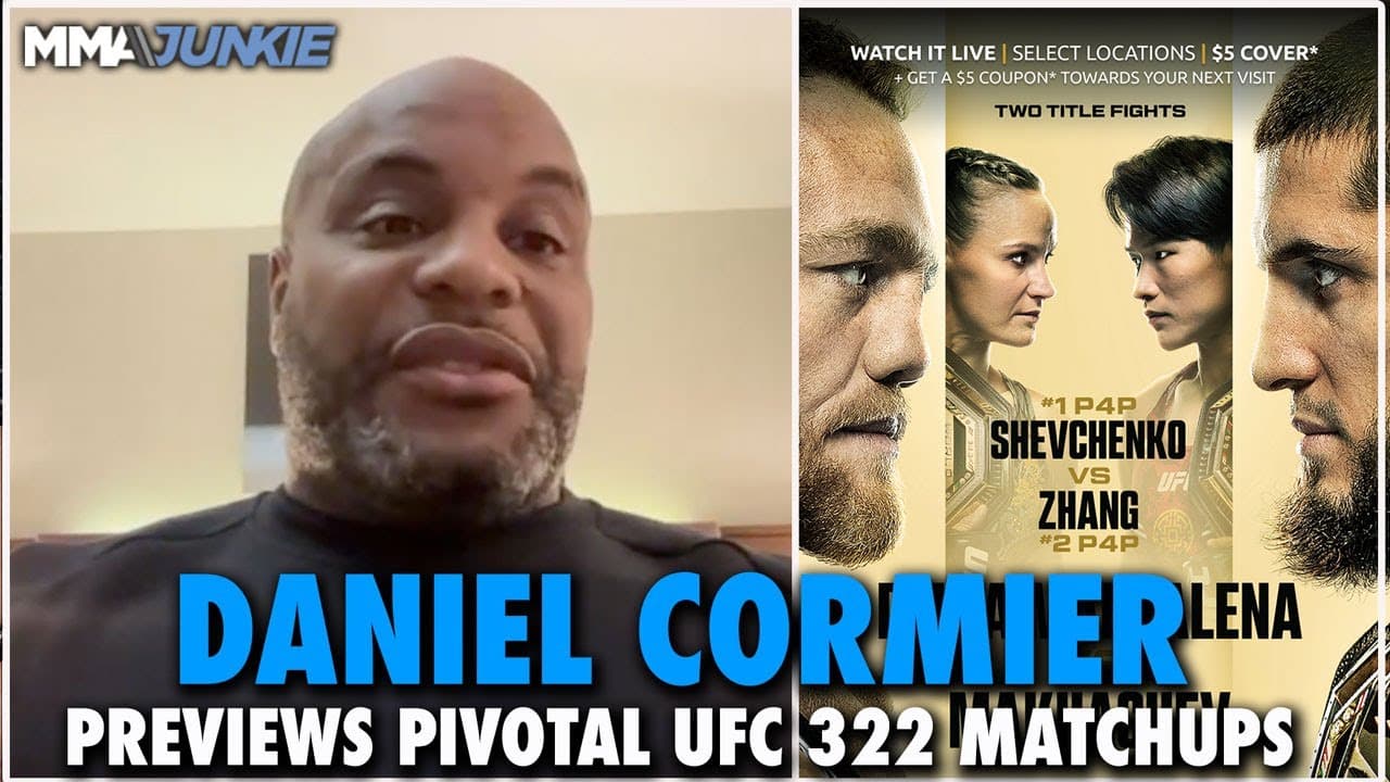 Daniel Cormier on UFC 322, Jon Jones' White House chances, champ-champ evolution, more