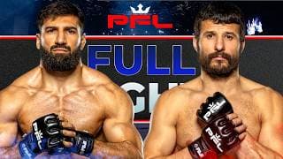 THIS FIGHT WAS HEATED! | Khamzat Abaev v Luca Poclit | Full Fight | PFL Brussels