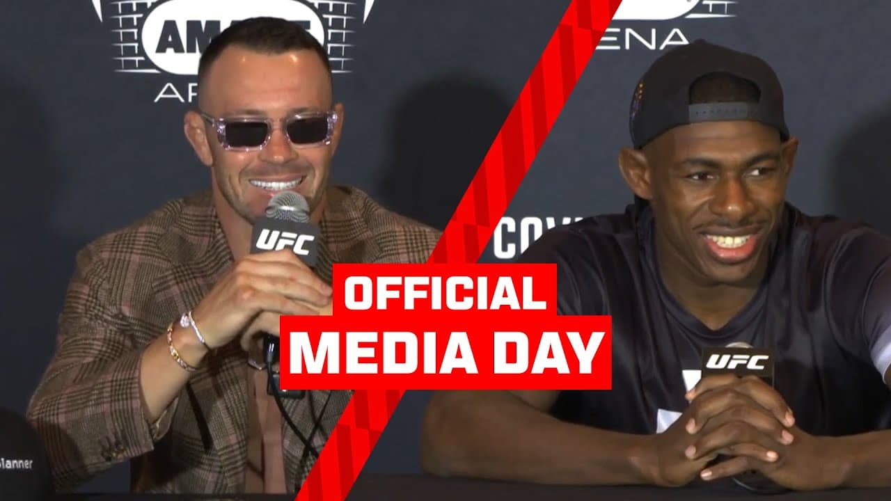 "Why You Lying Colby Covington?" 🤯 | UFC Tampa Media Day
