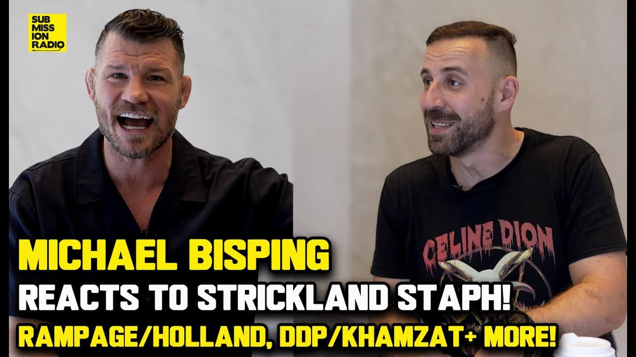 Michael Bisping REACTS to Strickland STAPH, Previews UFC 312, DDP/Khamzat, Rampage/Holland + MORE!
