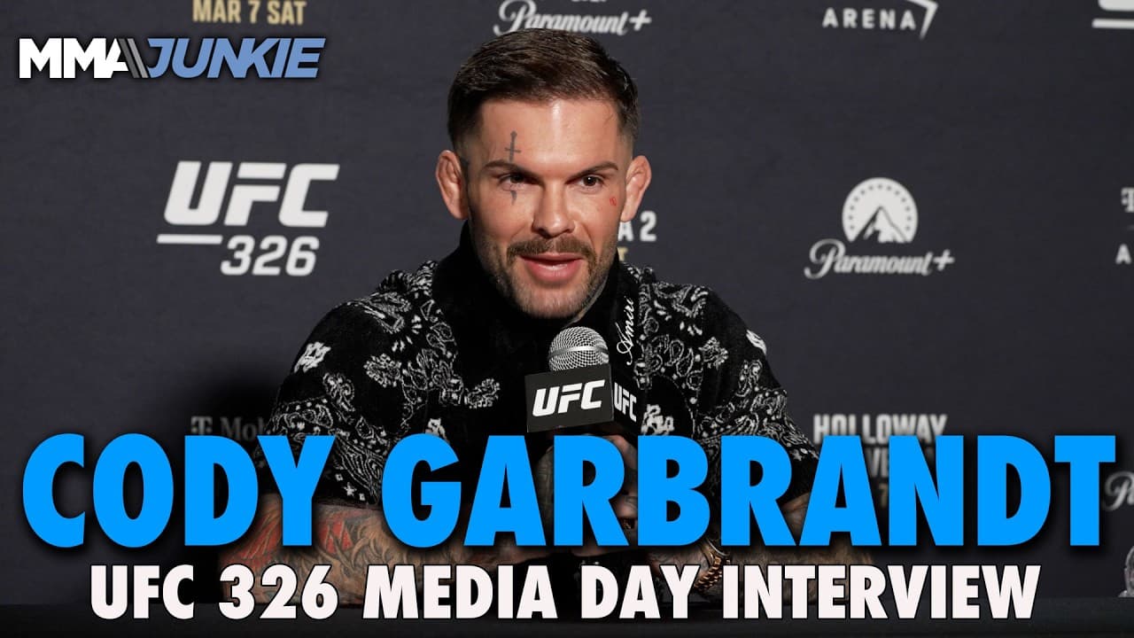 Cody Garbrandt feels like 'true self,' reveals Sean O'Malley RAF match in the works | UFC 326