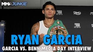 Ryan Garcia explains faceoff no-show, expects Conor Benn to have 20-pound weight advantage
