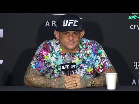 UFC 269: Dustin Poirier Post-Fight Press Conference