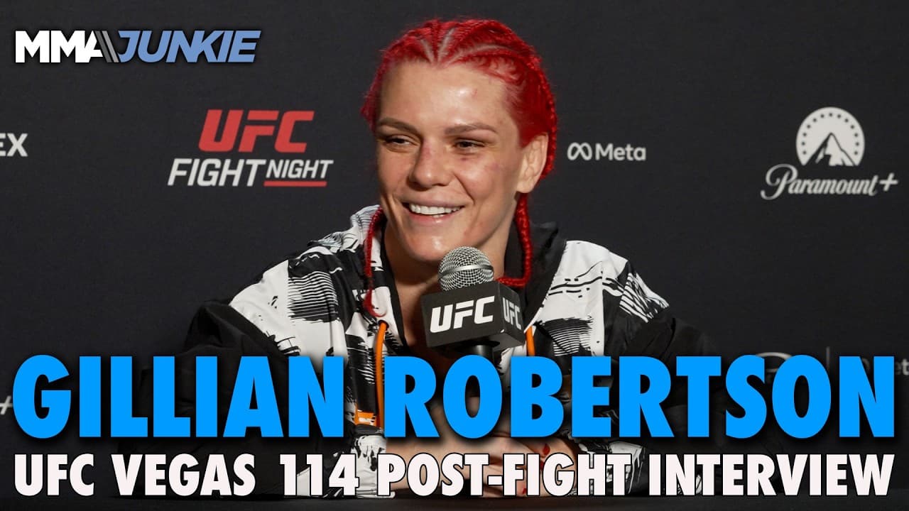 Gillian Robertson: Mackenzie Dern title fight 'the only thing that makes sense' | UFC Vegas 114