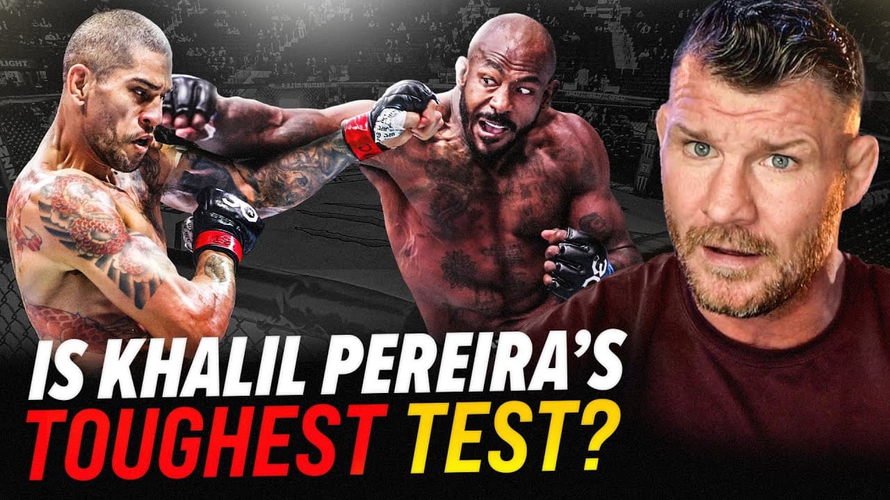 BISPING: Rountree is the BEST STRIKER Pereira has Fought? 🤔