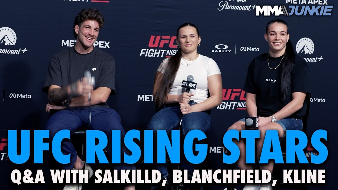 UFC Rising Stars Q&A with Quillan Salkilld, Erin Blanchfield, Fatima Kline