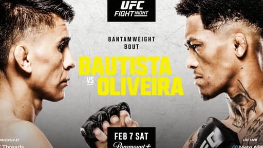 UFC Fight Night: Bautista vs. Oliveira Preview, How to Watch
