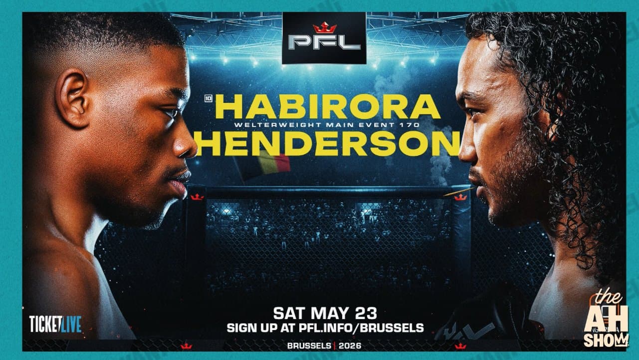 Patrick Habirora to Face Benson Henderson in PFL Brussels Main Event on May 23