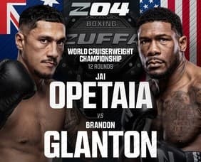 Zuffa Boxing 04 Results: Opetaia vs. Glanton Live From Las Vegas