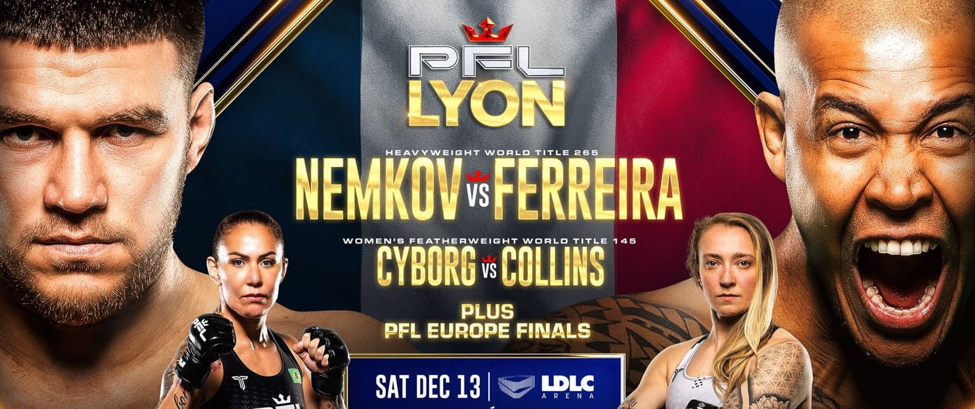 PFL Lyon Live Results And Highlights