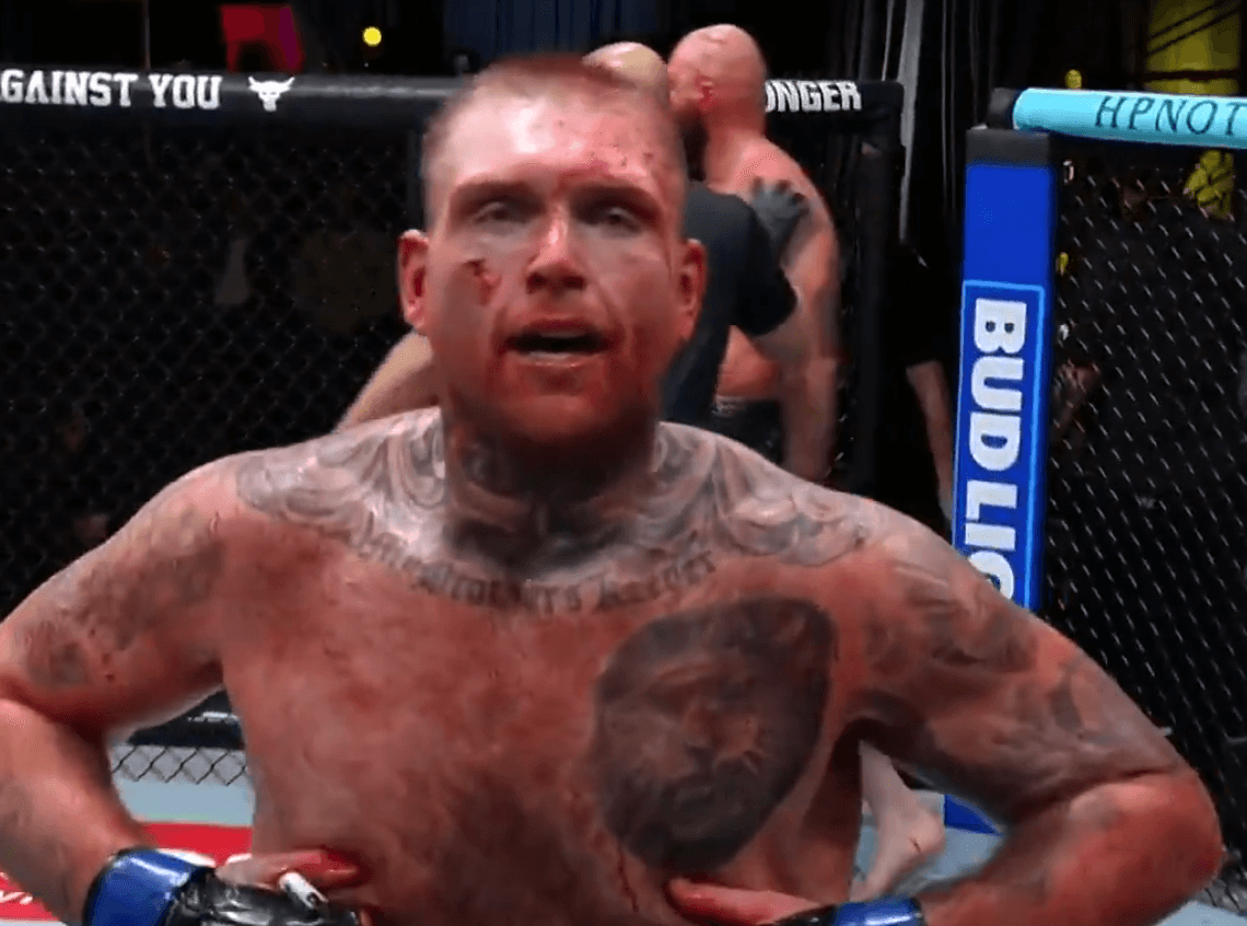 'More Than Just A Motivational Story' - Fans React As Steven Asplund Puts On Violent Display In UFC Debut Win Over Sean Sharaf At UFC Vegas 112