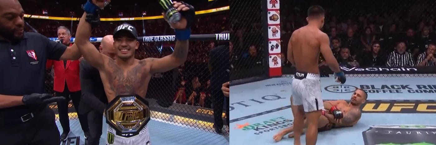 'Absolutely Sickening' - Fighters & Fans Left In Shock As Alexandre Pantoja Arm Injury Leads To Joshua Van Becoming Flyweight Champion At UFC 323