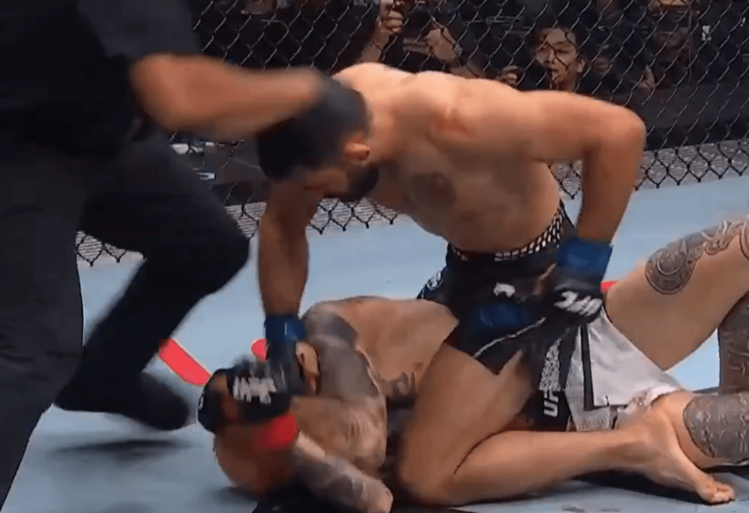 "A Warrior" - Fighters & Fans React As Benoit Saint-Denis Brutally Smashes Dan Hooker En Route To TKO Win At UFC 325