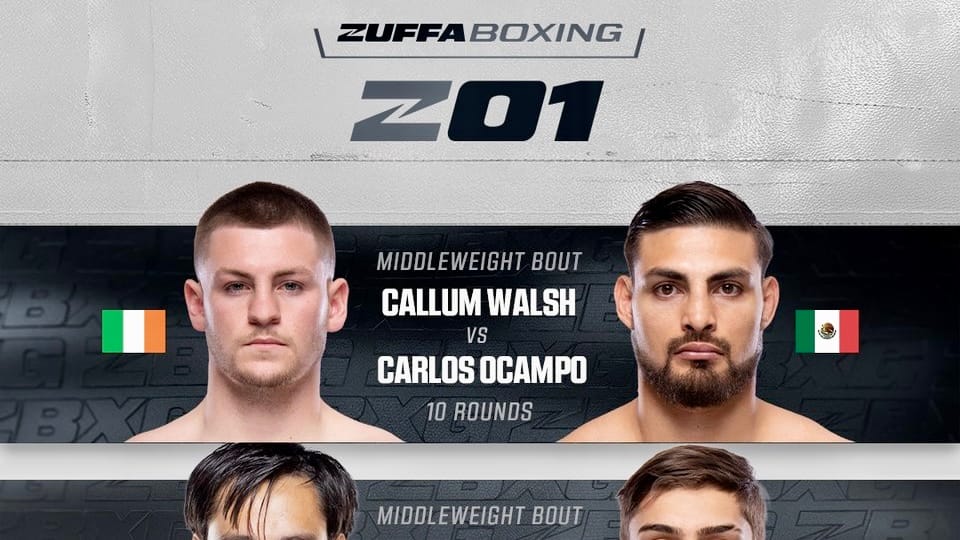 Zuffa Boxing Announces Debut Card for January 23 on Paramount+