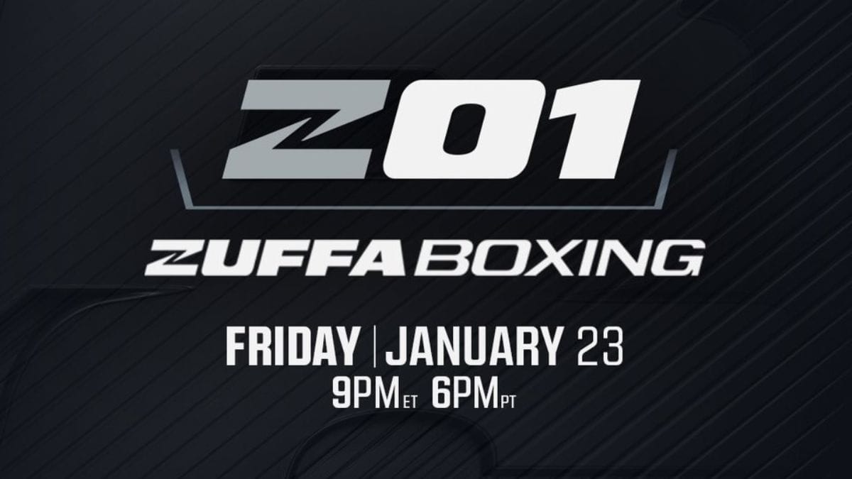 Zuffa Boxing Z01 Launches January 23 at UFC APEX on Paramount+