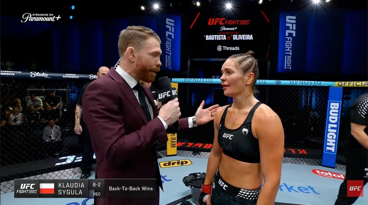 Klaudia-Syguła UFC veags 113