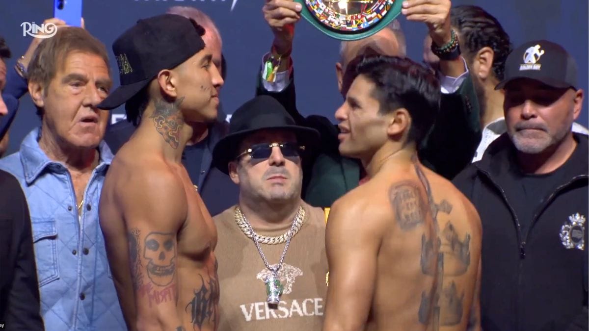 Garcia Barrios Weigh Ins