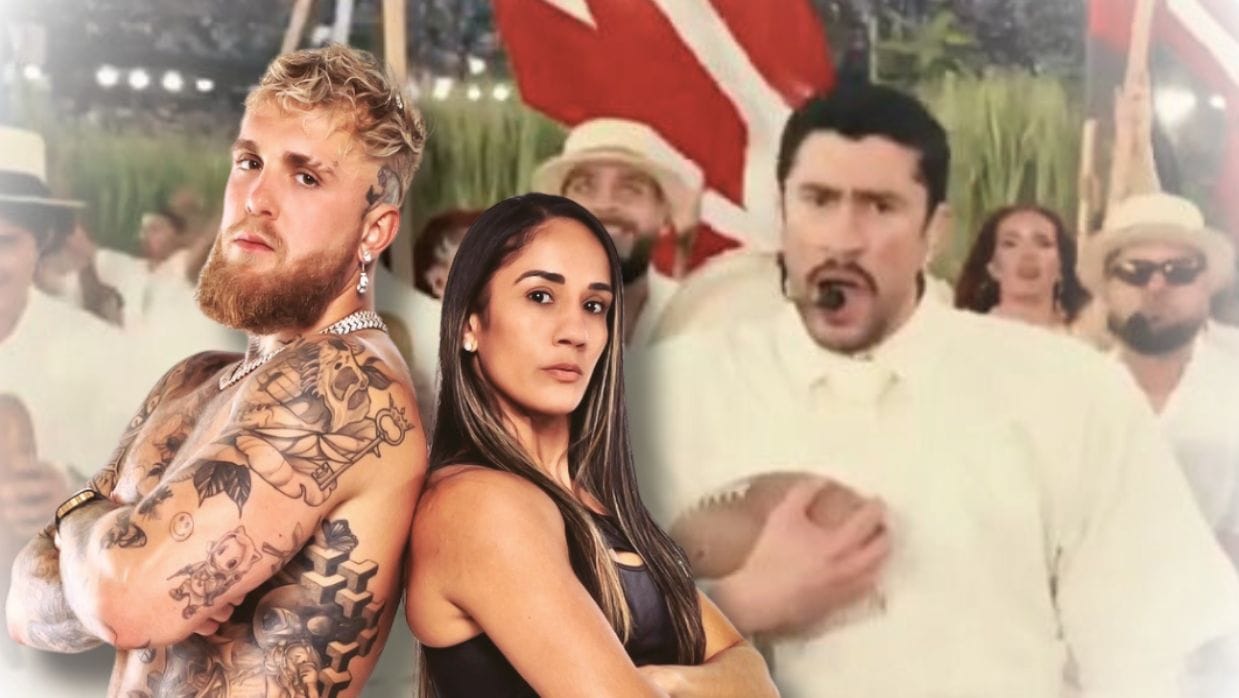 Jake Paul, Amanda Serrano and Bad Bunny