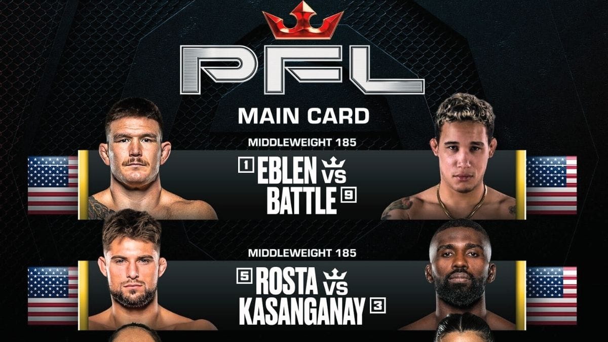 PFL Pittsburgh Card (March 2026)