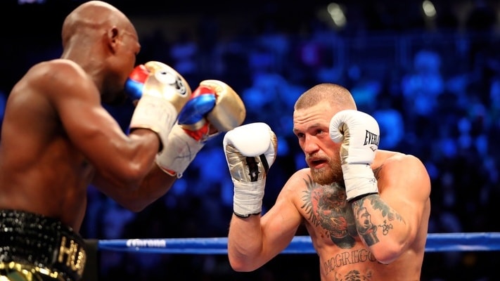 Conor McGregor reflects Floyd Mayweather