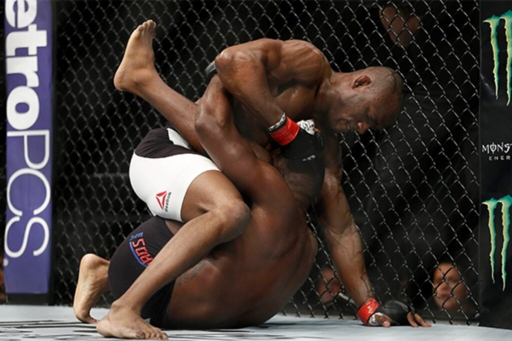 Kamaru Usman and Leon Edwards