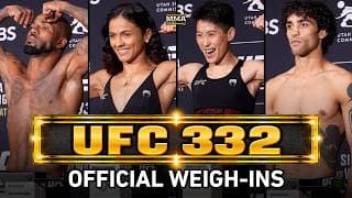 UFC 332 Weigh-In Results: 1 Fighter Misses Weight | Silva Vs. Wang | Figueiredo Vs. Talbott