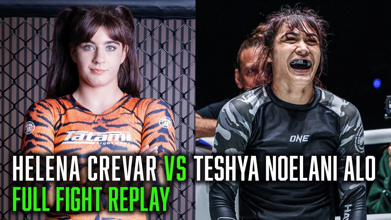 19 year old Helene Crevar’s Wild ONE debut 🔥⚡ Submission Grappling Full Fight
