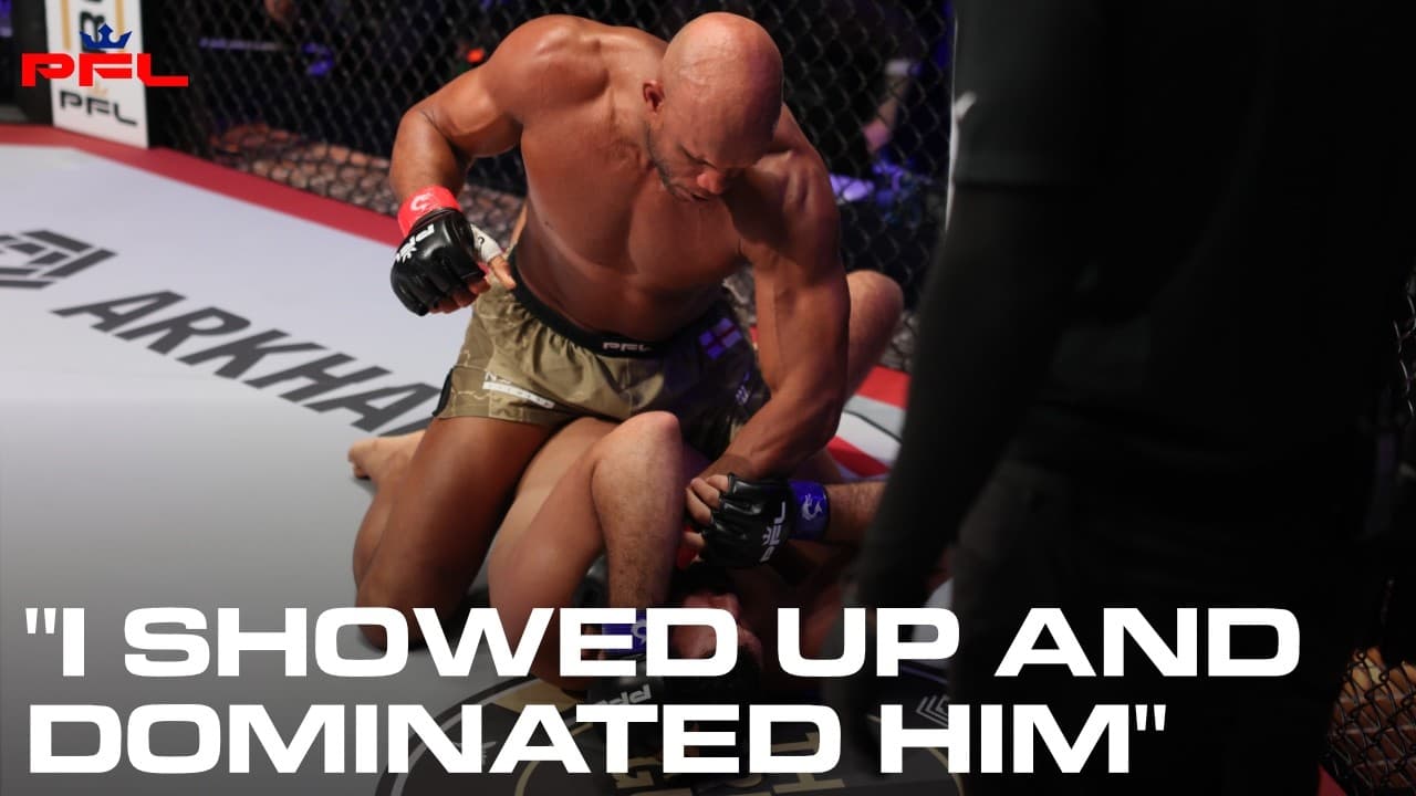 “I want a Denis Goltsov rematch!” | Linton Vassell Post-Fight Interview | PFL Madrid