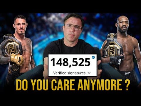100,000+ Fans Signed a Petition to Strip Jon Jones of the UFC Heavyweight Title...