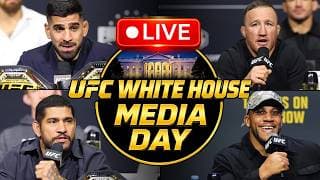 🔴 UFC White House Media Day | UFC Freedom 250 | MMA Fighting