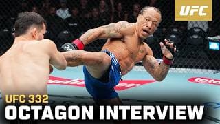 Marcus McGhee Octagon Interview | UFC 332
