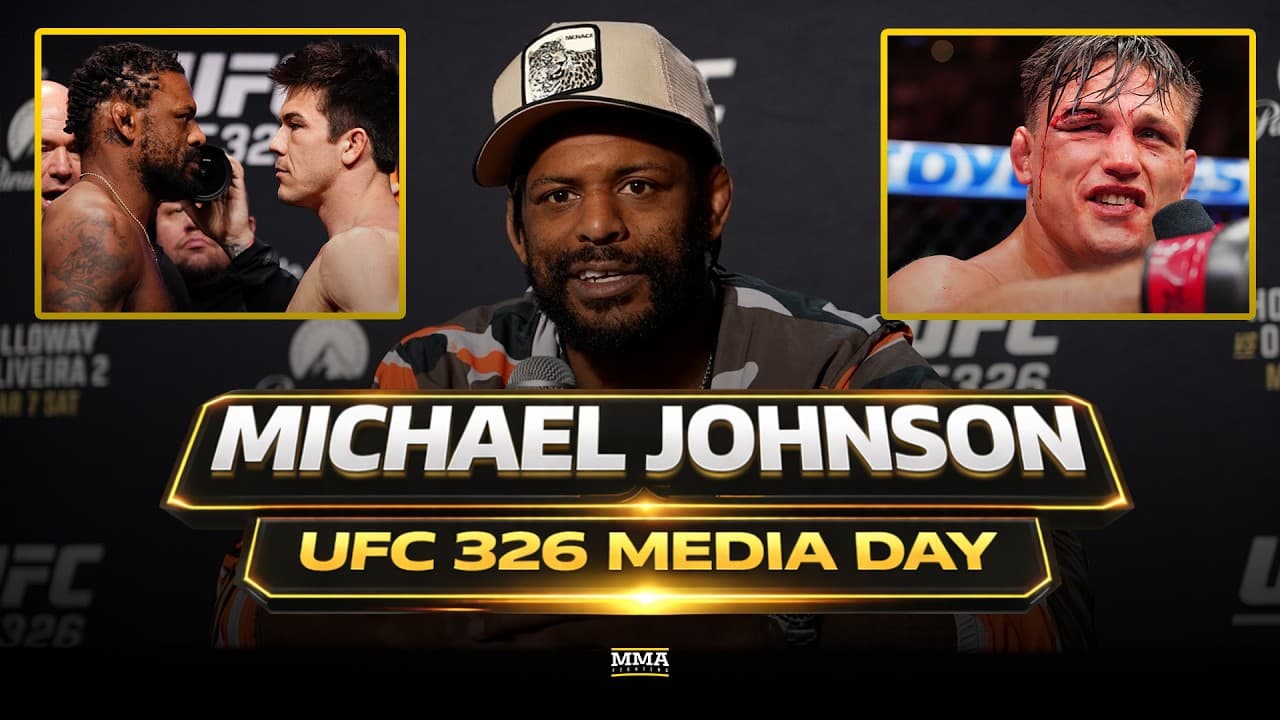 Michael Johnson REACTS To Cancelled Alexander Hernandez Fight | UFC 326 | MMA Fighting