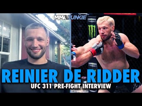 Reinier de Ridder 'Coming in to Wreck' Kevin Holland at UFC 311 After Debut Win