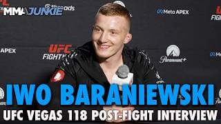 Iwo Baraniewski displays new weapon in first-round TKO victory | UFC Vegas 118