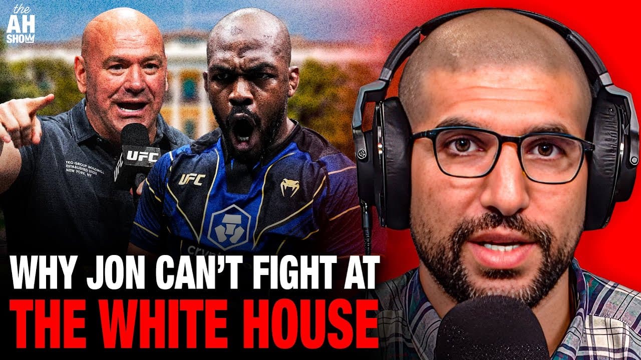 Dana White Says Jon Jones CAN'T Fight At UFC White House Event, Ariel Helwani Explains Why