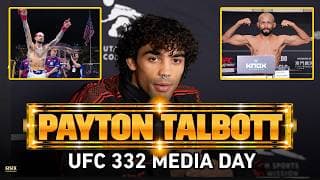 Payton Talbott Wanted Sean O'Malley White House Fight, Reacts To Raoni Barcelos, More | MMA Fighting