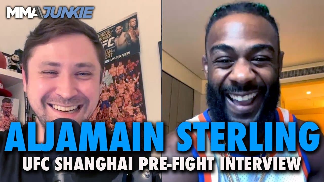 Aljamain Sterling talks friendly fire with Brian Ortega at UFC Shanghai, Aaron Pico's future, more