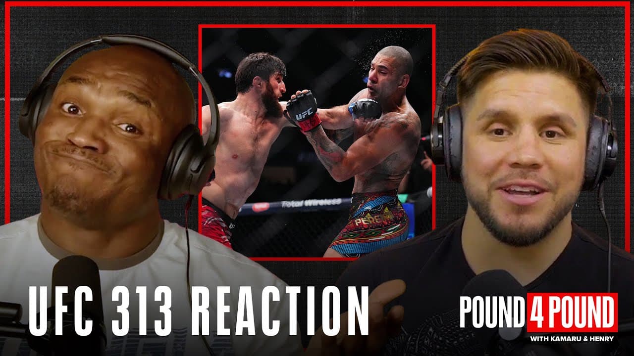 UFC 313 REACTION: Ankalaev DETHRONES Alex Pereira, Justin Gaethje Title Shot | Pound 4 Pound Podcast
