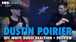 Dustin Poirier breaks down Topuria vs. Gaethje: 'If anybody can do it...' | UFC White House