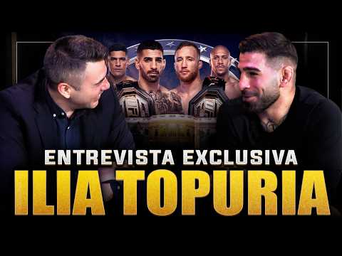 Entrevista a ILIA TOPURIA: WHITE HOUSE, GAETHJE, TSARUKYAN, MAKHACHEV, RYAN GARCÍA, TRUMP