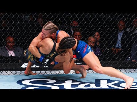 Kayla Harrison SUBMITS Julianna Peña In The Second Round! 🚨