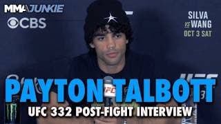 Payton Talbott hopes Sean O'Malley callout materializes after TKO win | UFC 332