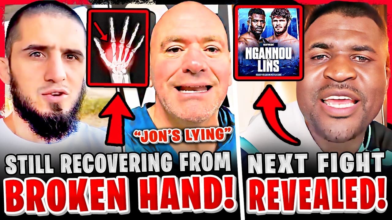 Dana White FIRES BACK at Jon Jones! Islam Makhachev INJURED! Francis Ngannou vs Philipe Lins NEXT!