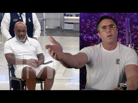 Mike Tyson in a Wheelchair