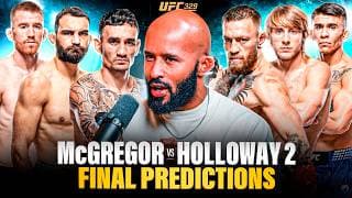 "WHO WINS McGREGOR vs MAX 2?!" | UFC 329 FINAL PREDICTIONS!