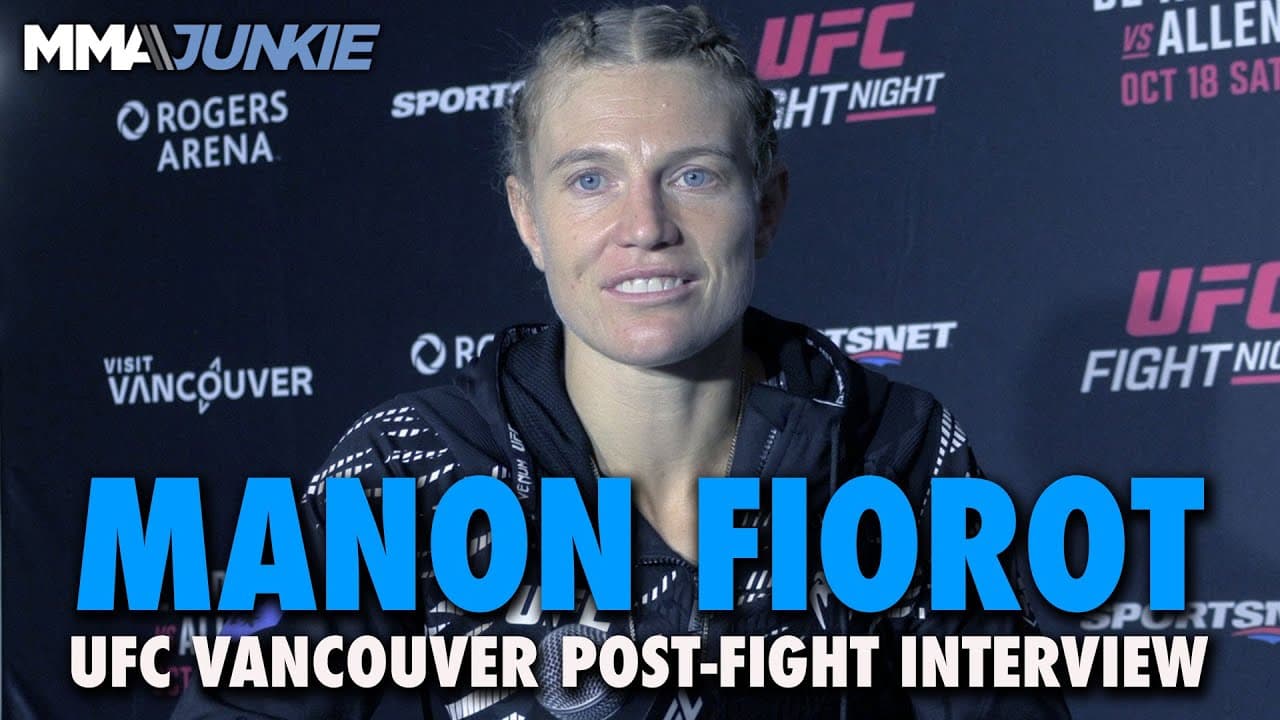 Manon Fiorot back in title race after 74-second statement knockout | UFC Vancouver