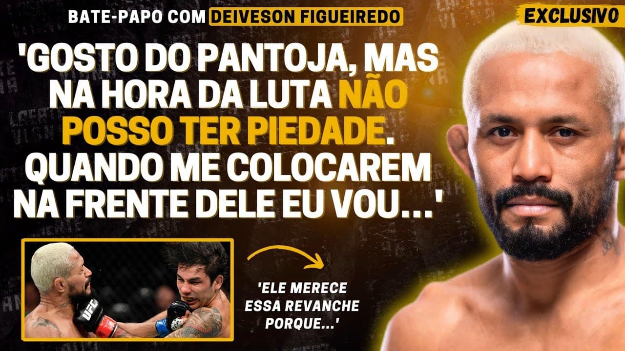 EXCLUSIVA! DEIVESON FIGUEIREDO DESAFIA PANTOJA E DESABAFA SOBRE REVANCHE ENTRE BRASILEIROS NO UFC